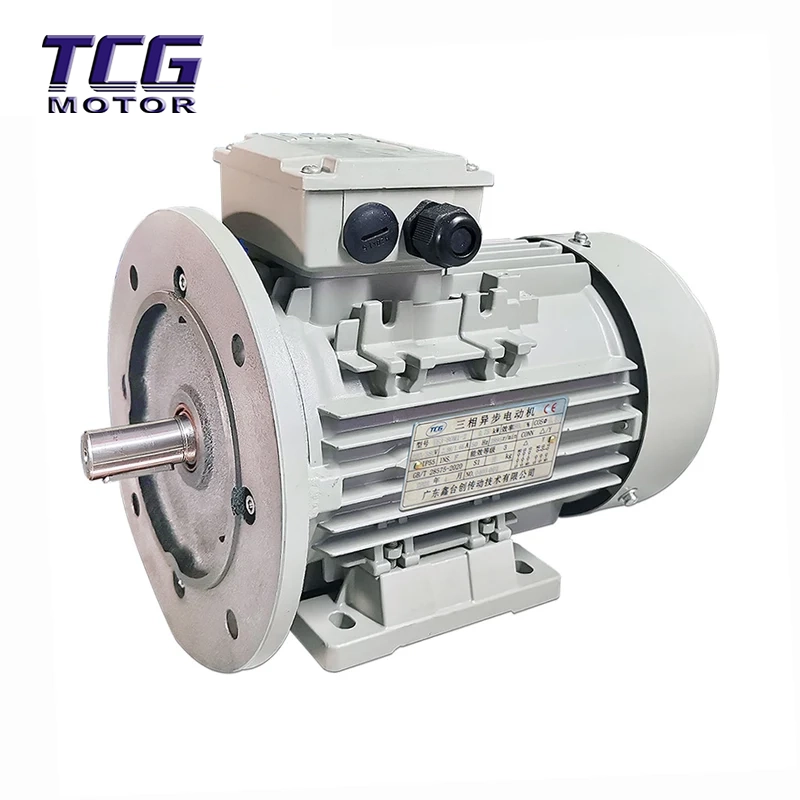 Nagy hatékonyságú B35 motor karimával szerelve